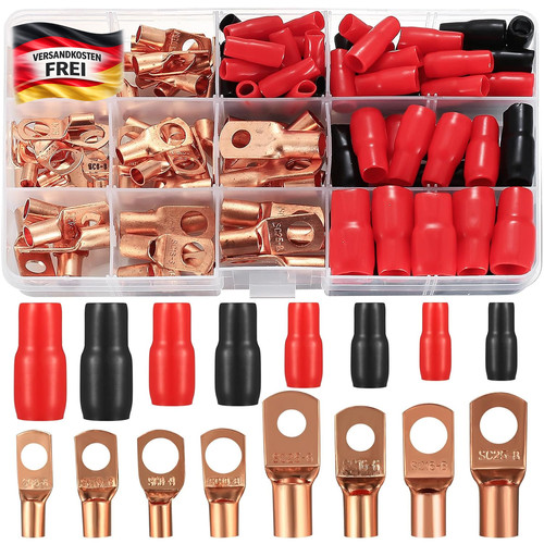 120 stück kabelschuhe set - stück,
