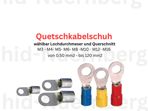 Quetschkabelschuh