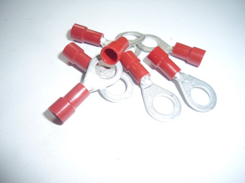10x 0mm ringkabelschuh - 0,5-1,0mm²,