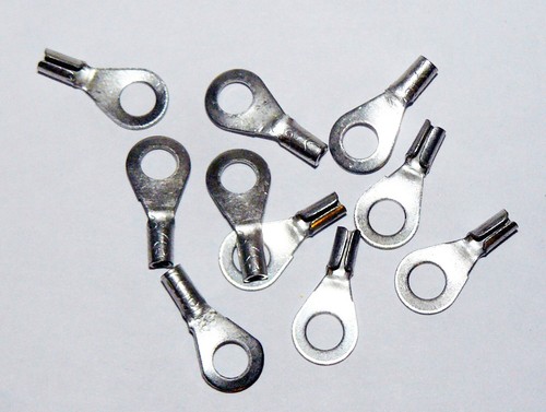 10x blanker ring kabelschuh - blanker, ring-kabelschuh