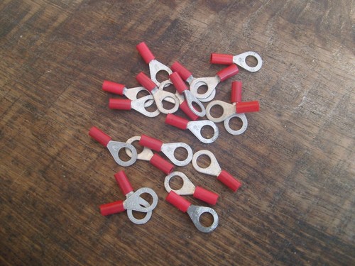 Ringkabelschuh isoliert - 20,