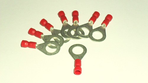 Ring kabelschuh rot ø - 8x, m8